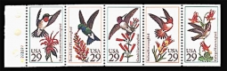 US 2642-6 Hummingbirds Pane