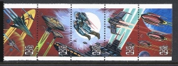 US 2741-5 Space Fantasy Pane