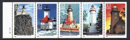 US 2969-73  Great Lakes Lighthouses Pane