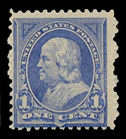 US 246  1-cent Franklin