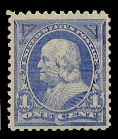 US 246  1-cent Franklin