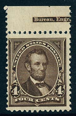 US 254   4-cent Lincoln