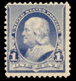 US 219  1 Cent Franklin