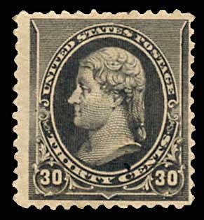 US 228 1890 30-Cent Jefferson