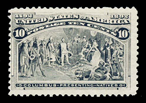 US 237  10 Cent  Columbus Presents Natives