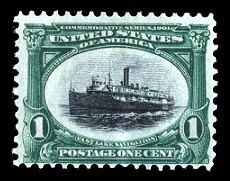 US 294 Pan Am Expo, One-cent Steamship