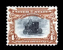 US 296 Four-cent Electric Auto