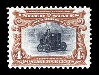 US 296 Four-cent Electric Auto