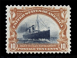 US 299 Ten-cent Ocean Steamer