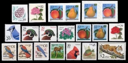 US 2475-95A Flora, Fauna and Flag Stamps