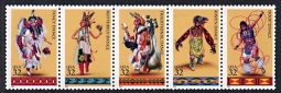 US 3072-6 Indian Dancers