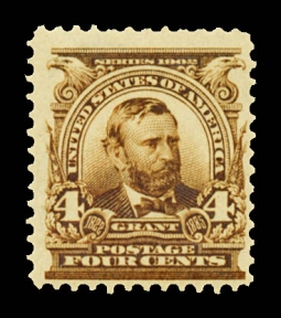 US 303 1902 Four-cent Grant
