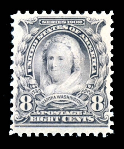 US 306 1902 Eight-cent Martha Washington