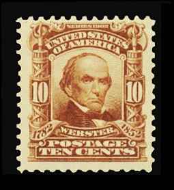 US 307 1902 10-cent Webster