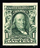 US 314 1906 One-cent Franklin