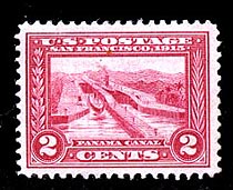 US 398 1913 Two-cent  Panama-Pacific Exposition