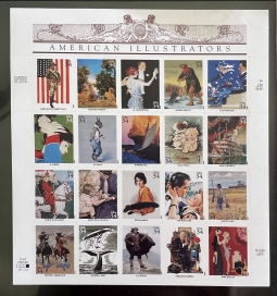 US3502 American Illustrators Pane