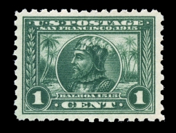 US 401 One-Cent Balboa Perf. 10