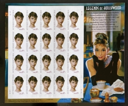 US 3786 Audrey Hepburn Pane