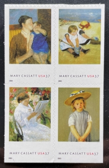 US 3804-7 Mary Cassatt Paintings