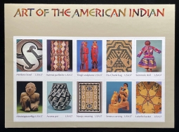 US 3873, Art of the American Indian