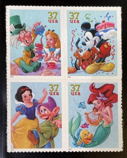 US 3912-15 Art of Disney, Celebrations