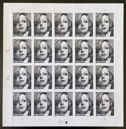 US 3943 37-cent Greta Garbo Pane