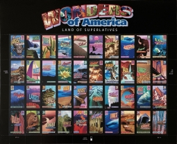 US 4033-72 2006 Wonders of America Pane of 40