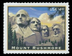 4268 2008 $4.80 Mount Rushmore Priority Mail