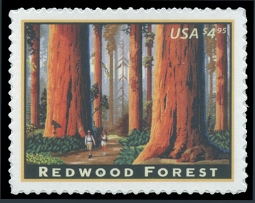 4378, 2009 $4.95 California Redwoods Priority Mail