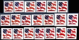 3620-37, 2002-5 37¢ Flag Series