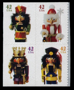 US 4360-63a Christmas Nutcrackers