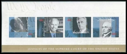 US 4422 Supreme Court Justices Souvenir Sheet