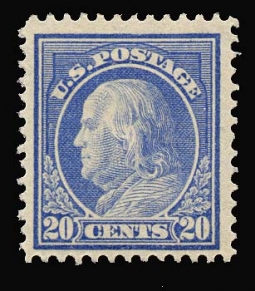 US 419 1912 20-Cent Franklin