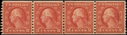 US 454 1915 Type II Two-cent Washington