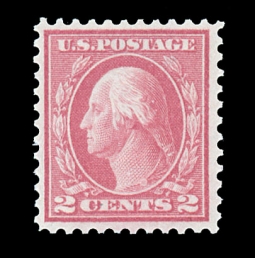 US 461 1915 Two-Cent Washington Perf. 11