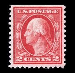 US 461 1915 Two-Cent Washington Perf. 11