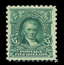 US 480 1917 $5  John Marshall