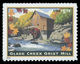 US 4927 2014 Glade Creek Mill  Priority Mail