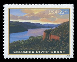 US 5041 2016 Columbia River Gorge – $22.95  Express Mail