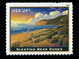 US 5258, Sleeping Bear Dunes Michigan, Express Mail