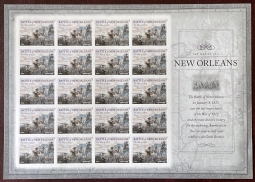 US 4952 Battle of New Orleans Pane