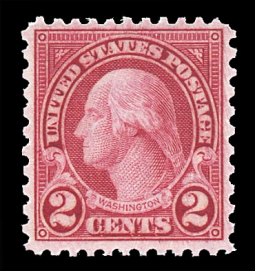 US 579  1923 Two-cent Washington