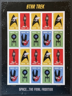 5132-35 Star Trek  Pane of 20