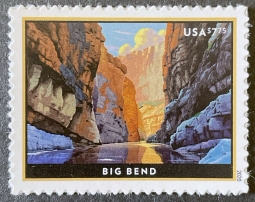 U.S. 5429, 2020 Big Bend National Park, Texas Priority Mail