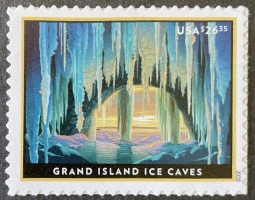 US 5430, Grand Island Caves, Michigan Express Mail