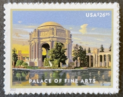 U.S. 5667 Palace of Fine Arts, Express Mail