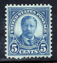US 637 Five-cent Roosevelt
