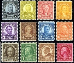 US 632-42 1926-34 Regular Issue Set