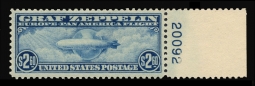 US C15 1930 $2.60 Graf Zeppelin Stamp